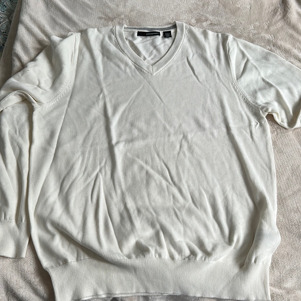 Neck sweater, Greg Norman 200%cotton